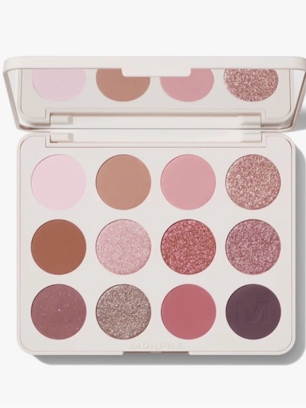 NIB Morphe Rose Frequency Eyeshadow Palette – 12-Pan Pink & Rose Tones